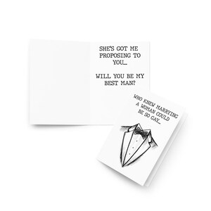 Pedido de casamento do padrinho | Vou me casar com uma mulher!