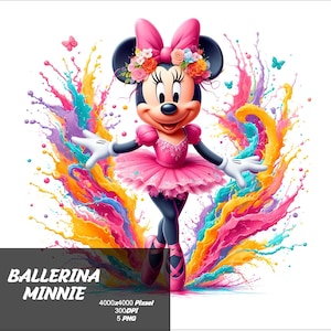 ミニーマウス Minnie Mouse バレリーナ バレー くるみ割り人形 Minnie