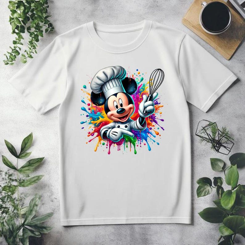 5 PNG Chef Mickey Png Chef Mouse Splash and Watercolor Png Mickey ...