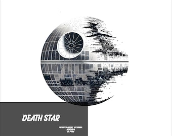 5 PNG Starwars Estrella de la Muerte Png Splash y Acuarela Png Starwars Archivo PNG transparente para sublimación Estrella de la Muerte PNG
