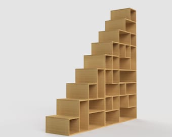 Customizable Tiny Home Loft Stairs