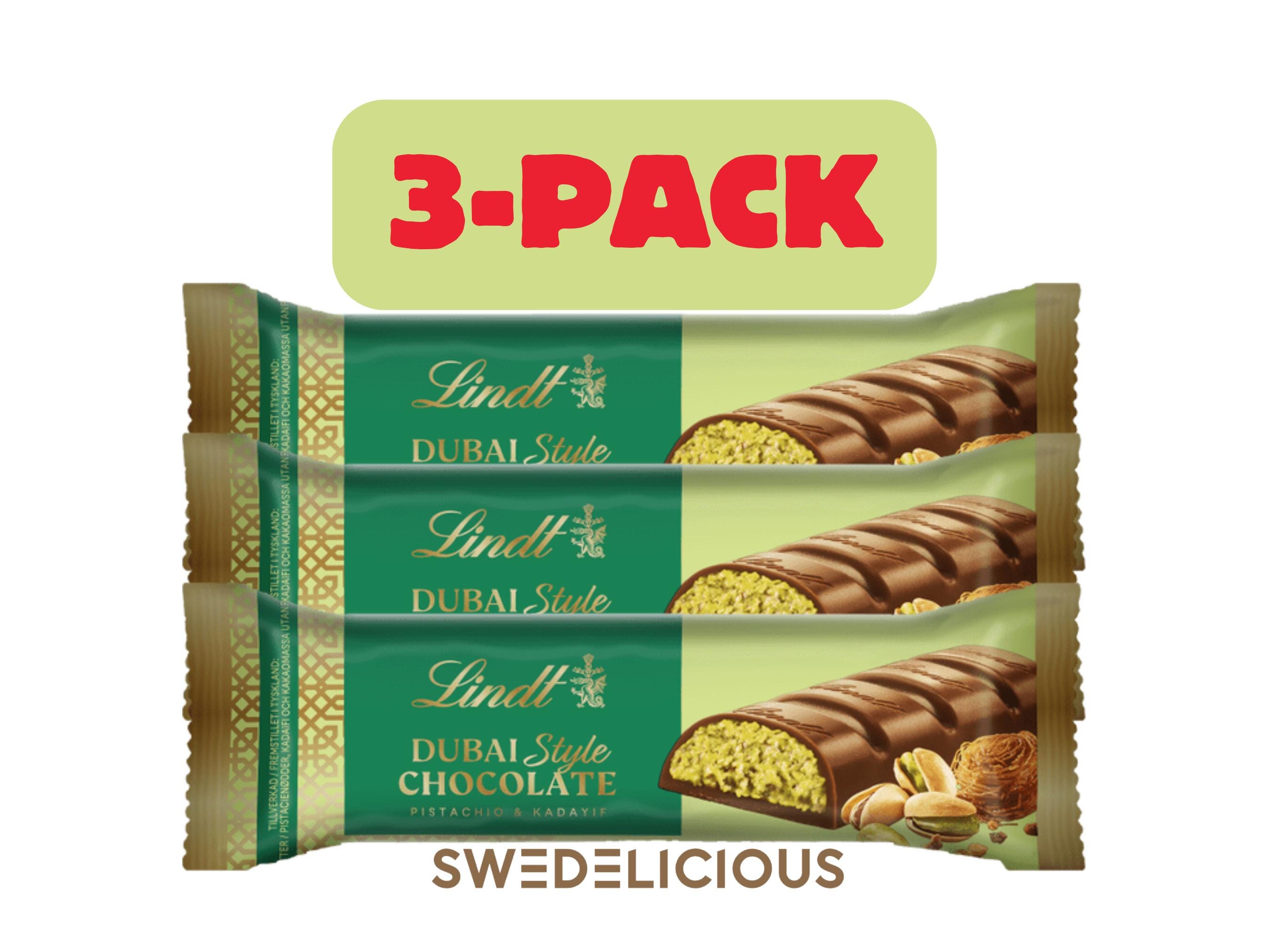 Lindt Dubai Style Chocolade 3er-Set -Geschenkbox- MHD 06