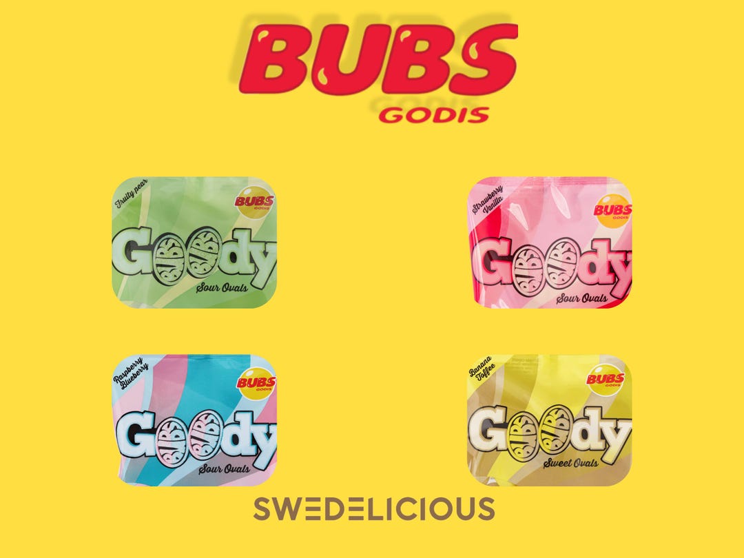 BUBS Candy Bags All Flavors Etsy