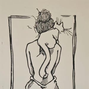 Linogravure, impression, encre, affiche, carte postale, A3, A4, A5, A6, poster, décoration, illustration, arts imprimés, gouges, art