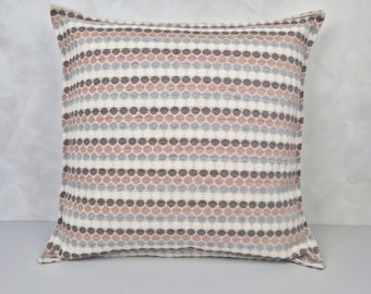 Housse de coussin rose à pois - Quatre choix de couleurs - Tailles personnalisées disponibles