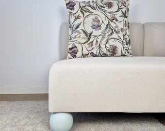 Housse de coussin décoratif en tapisserie - Motif floral - Large gamme de tailles disponibles