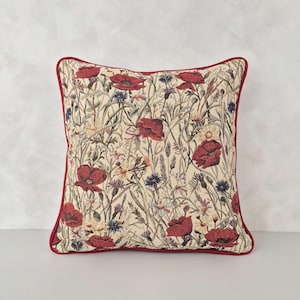 Funda de cojín floral - Varios tamaños disponibles