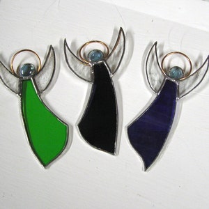 Stained Glass Angel - Angel - Glass Angel - Guardian Angel - Suncatcher - Window Hanging - Ornament