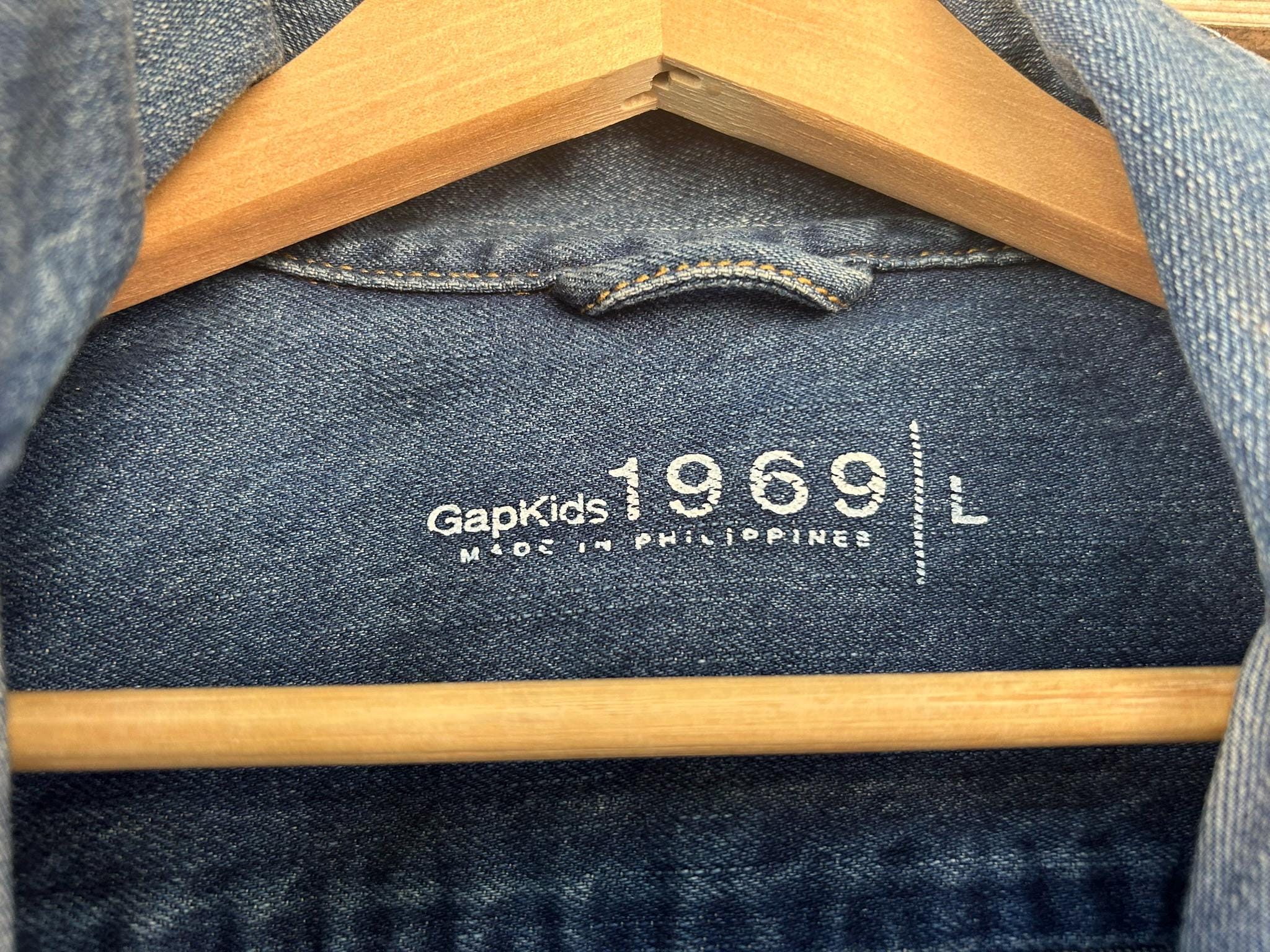 Gap Kids 1969 - キッズ Lサイズ - ハンドメイドキルティングデニム 
