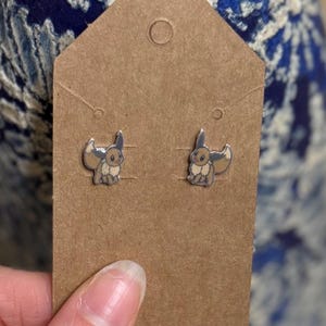Handcrafted Eevee Inspired Earrings