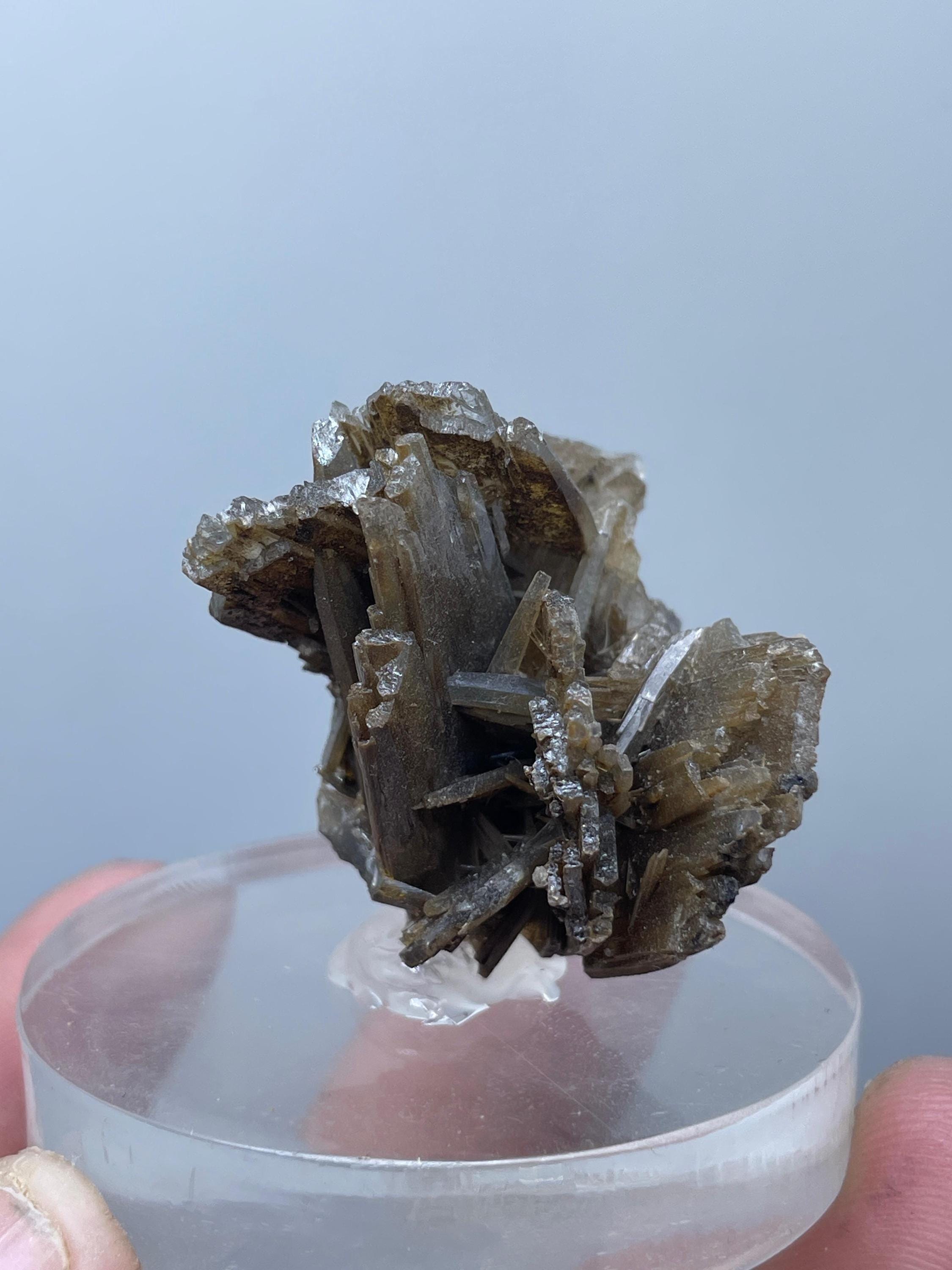 ブルーバライト原石 - 鉱物標本、コレクター向けクリスタル