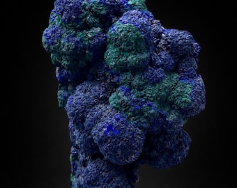 Azurite Malachite Mineral Specimen – Raw Crystal Gemstone Decor