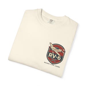 VANS EAA RV-6 Vintage Aircraft Unisex T-Shirt | Cool Retro Tee for Aviation Enthusiasts, Gift for Pilots, Airplane Lover Apparel