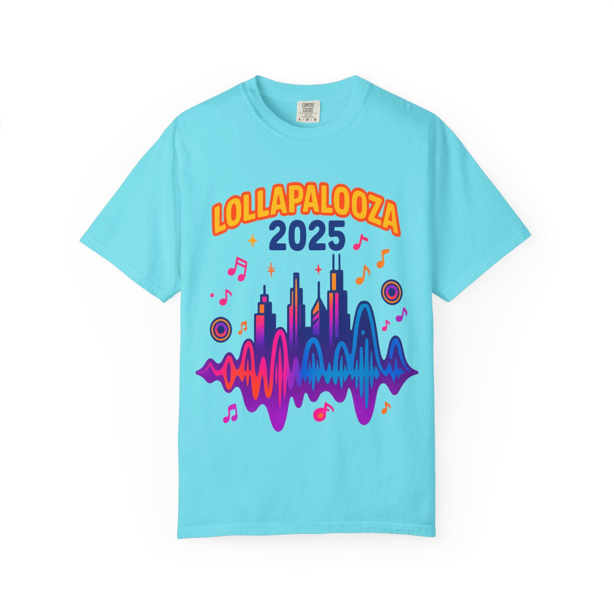 Lollapalooza 2025: Music Festival Soundwave Poster, Urban