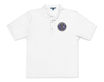 Where RV USA Embroidered Green Background Polo Shirt - Stylish Casual Wear, Perfect for Everyday RV Gatherings