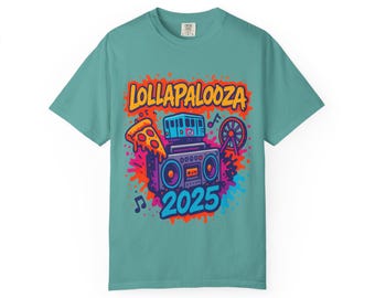 Lollapalooza 2025 Tシャツ　X Lサイズ Lollapalooza 2025 Tシャツ X Lサイズ Lollapalooza 2025 T