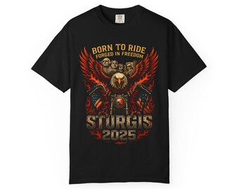 Sturgis 85th Anniversary 2025 Eagle's Grip Comfort Colors T-Shirt