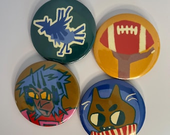 2 Inch Pin-Back Buttons