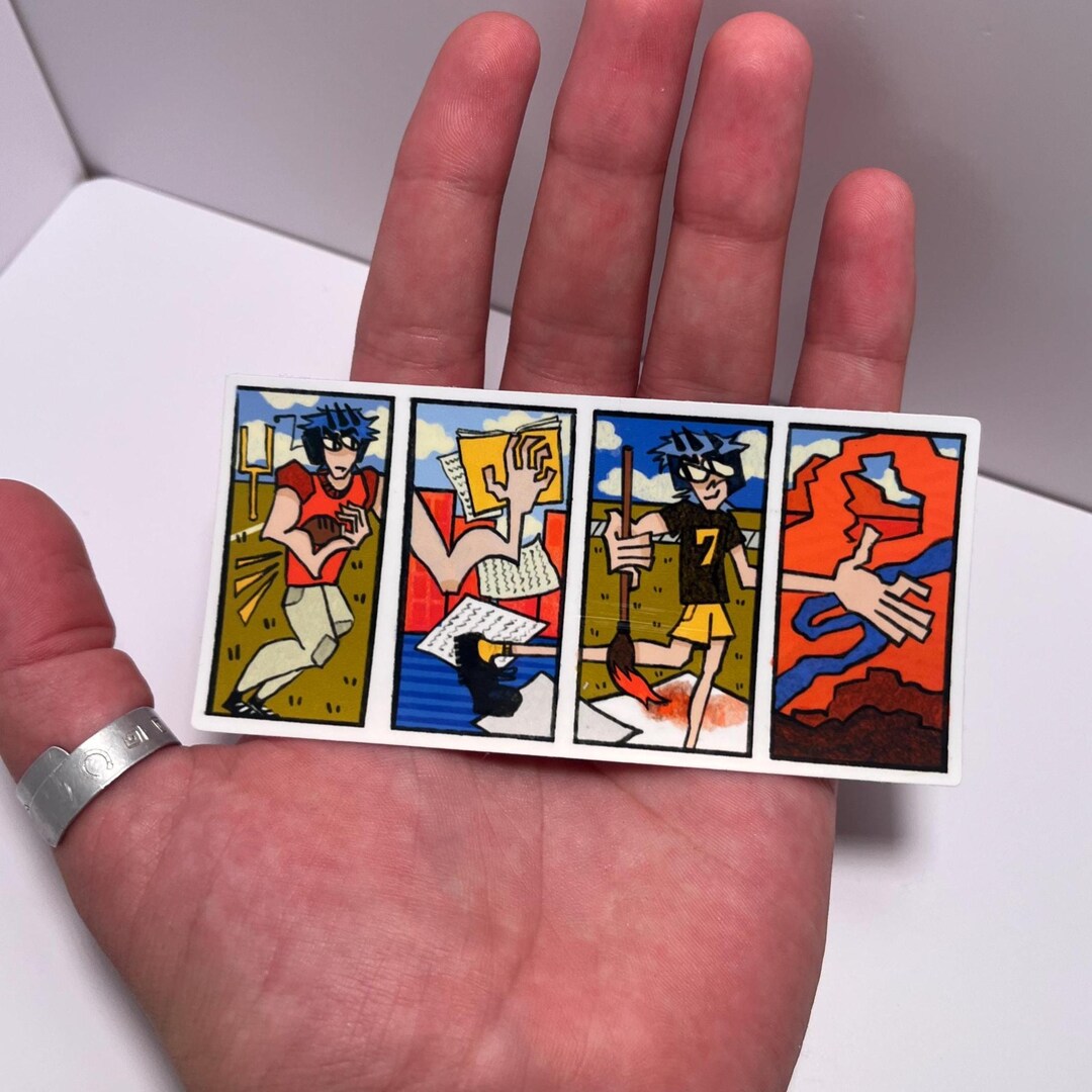 Flea-j Blocks Sticker - Etsy