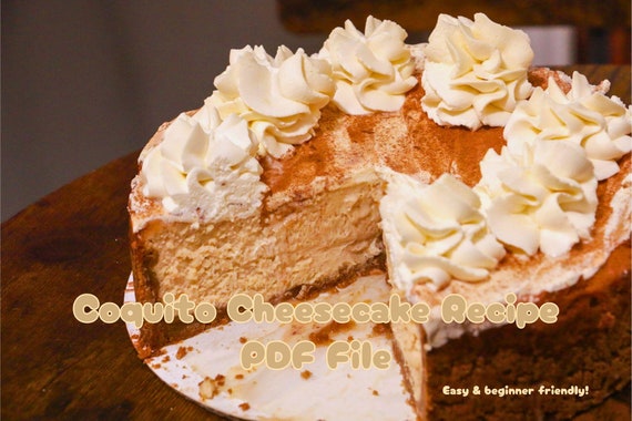 Coquito Cheesecake Recipe | Festive Holiday Dessert | Perfect for Christmas