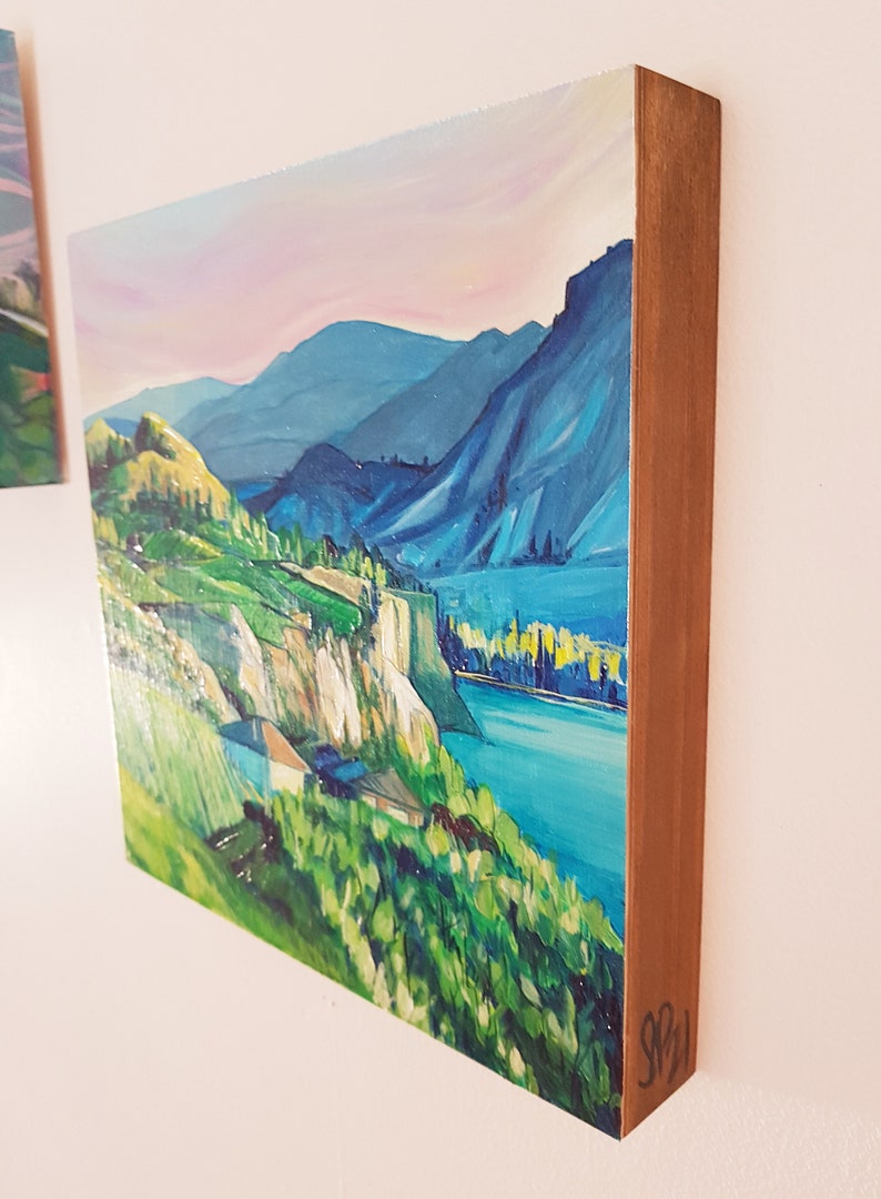 Okanagan Bench Wine Country Naramata Penticton canvas Art Print image 4