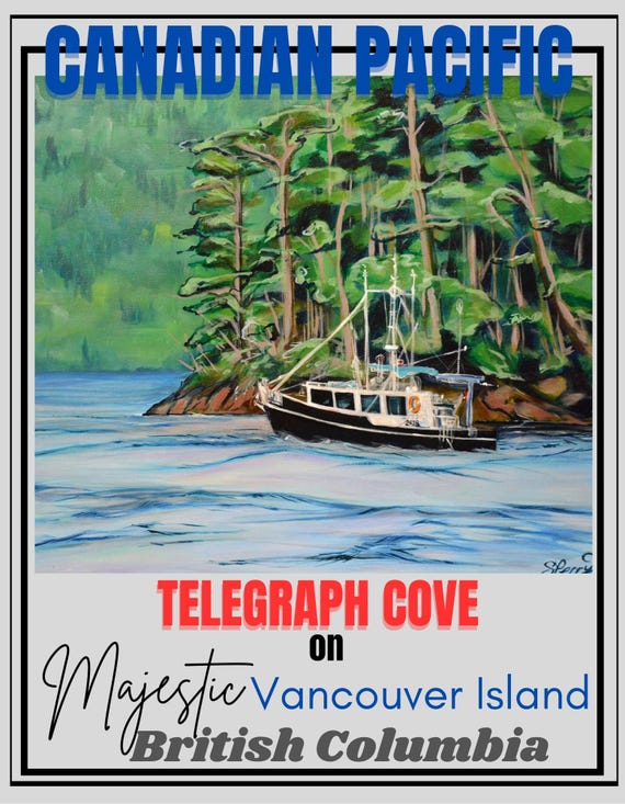 West Canadian Travel Poster Collection