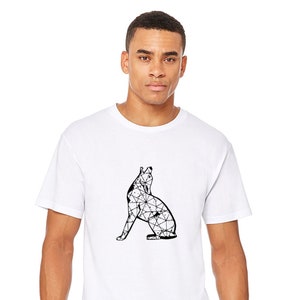 Coyote Shirt For Men, Unisex Tshirt, Howling Coyote Cotton Crewneck, Men&#39;s Graphic Tee, Southwestern Wildlife, Coyote Constellation Shirt