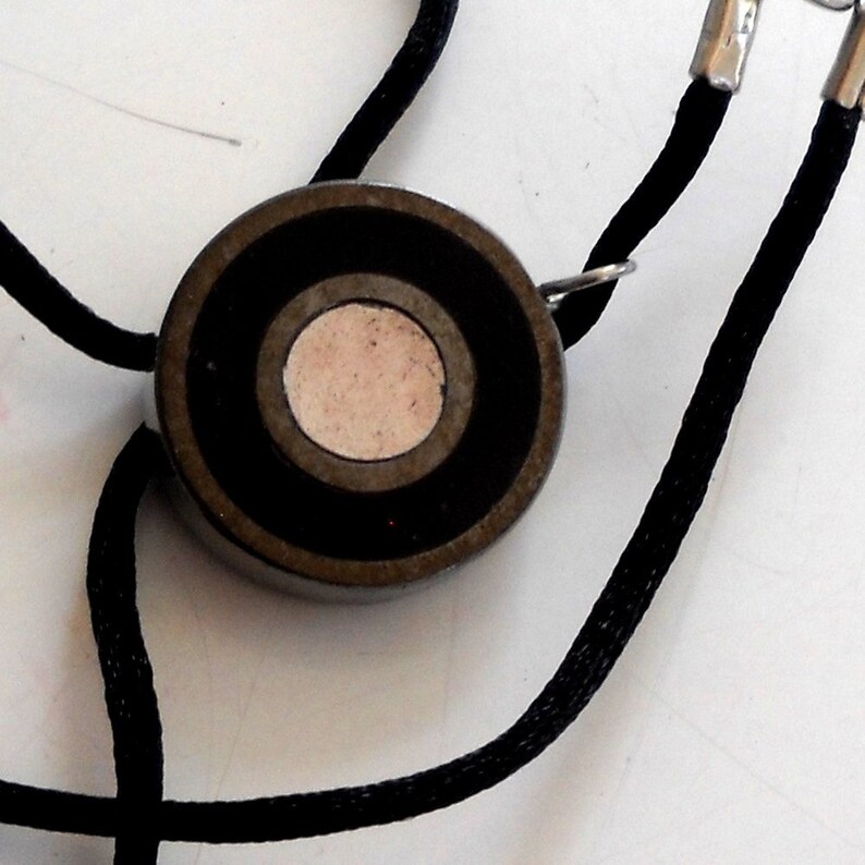 Bearing Necklace made from an upcyced roller derby bearing Etsy