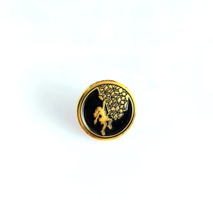 Rock Climbing, Black and Gold Climber Pin, Enamel Pin, Enamel Lapel Pin, rock Climber Brooch, Gift for Rock Climber Bouldering Gift