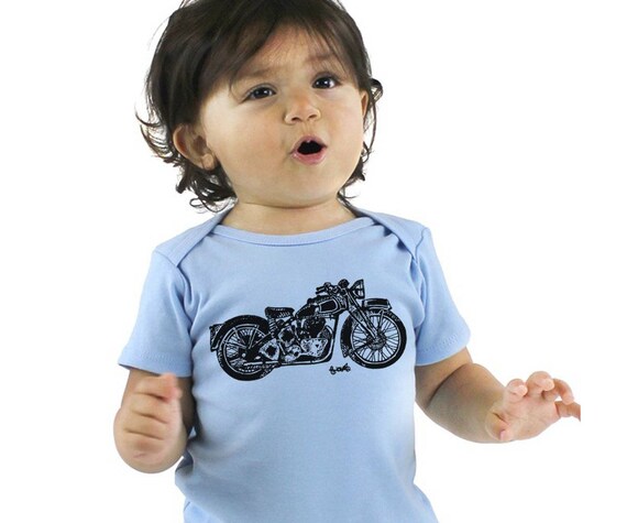 motorcycle baby clothes