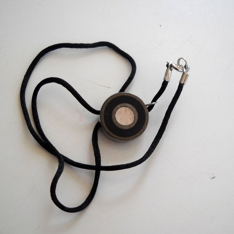 Bearing Necklace made from an upcyced roller derby bearing Etsy