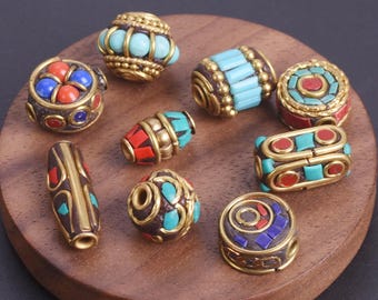 チベット八卦アミュレットペンダント: 金剛乗仏教風水保護タリスマン