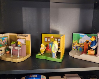 Simpsons Springfield sets