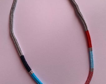 Colorful Beaded Handmade Necklace