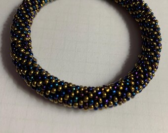 Crochet Beaded Bracelet