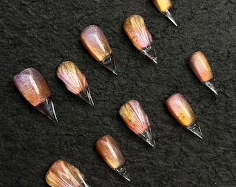 Handmade Dragon Claw Press-On Nails | 3D Animal Talon Nail Set