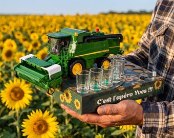 Automatischer Mähdrescher-Schrotdosierer – ein unvergessliches Geschenk für Landwirte, Väter und Landwirtschaftsbegeisterte