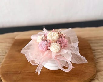 Bouquet of candles • Small Bouquet • Rapeseed wax • candles • Flower • Flowers • Bouquet • aesthetic • gift idea • wedding • pink