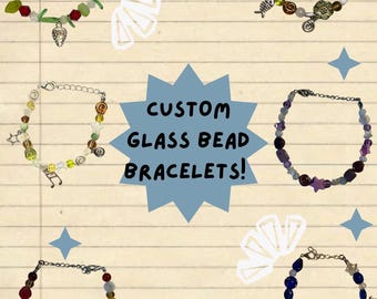 custom beaded bracelet!