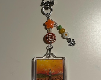 tyler, the creator flower boy album keychain