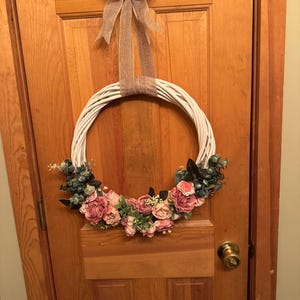 Spring Roses Wreath