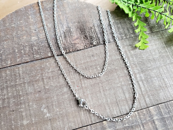 Stainless Steel Cable Chain Necklace: Hypoallergenic Jewelry