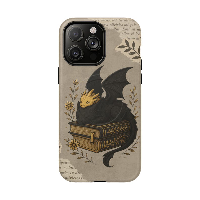 Fantasy Dragon MagSafe Phone Case for Book Lovers, Fantasy Reader Phone case, MagSafe case for iPhone 17 16 15 14 13 image 12