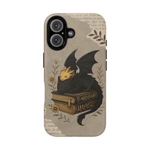 Fantasy Dragon MagSafe Phone Case for Book Lovers, Fantasy Reader Phone case, MagSafe case for iPhone 17 16 15 14 13 image 9