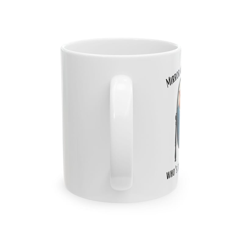 Quiet Piggy Anti Trump Sarcastic Coffee Mug, Subtle FDT Cup image 9