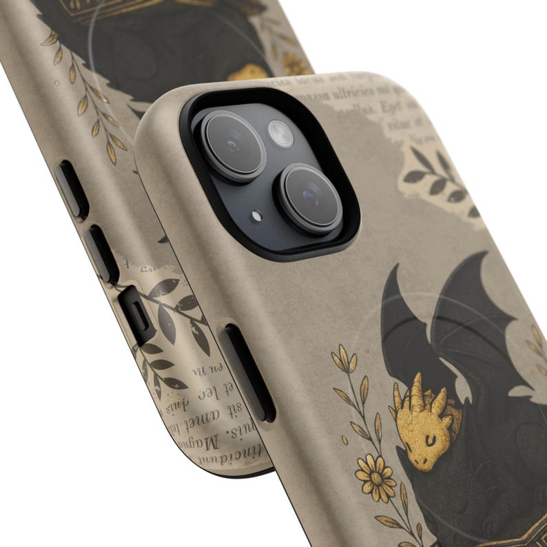 Fantasy Dragon MagSafe Phone Case for Book Lovers, Fantasy Reader Phone case, MagSafe case for iPhone 17 16 15 14 13 image 6