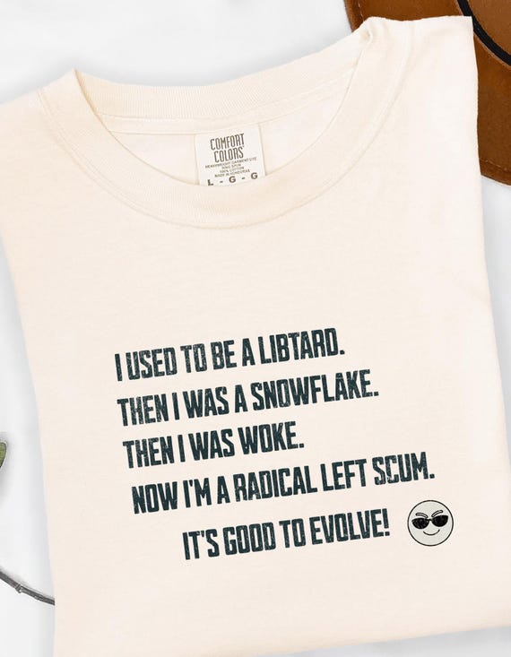 Radical Left Liberal Tshirt, Leftist FDT shirt, Liberal Resistance Tee, Comfort Colors Anti Maga Activist Shirt
