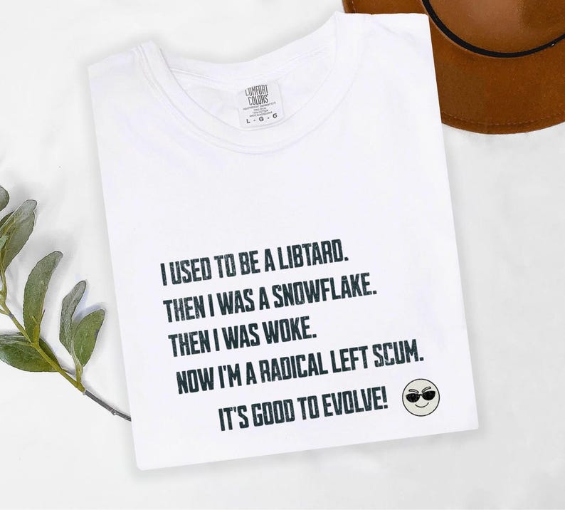 Radical Left Liberal Tshirt, Leftist FDT shirt, Liberal Resistance Tee, Comfort Colors Anti Maga Activist Shirt image 5