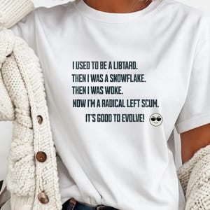 Radical Left Liberal Tshirt, Leftist FDT shirt, Liberal Resistance Tee, Comfort Colors Anti Maga Activist Shirt image 2