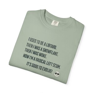 Radical Left Liberal Tshirt, Leftist FDT shirt, Liberal Resistance Tee, Comfort Colors Anti Maga Activist Shirt image 9